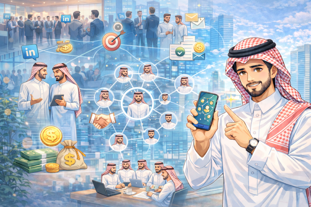 كيف تبني شبكة علاقات مهنية في السعودية بدون واسطة؟